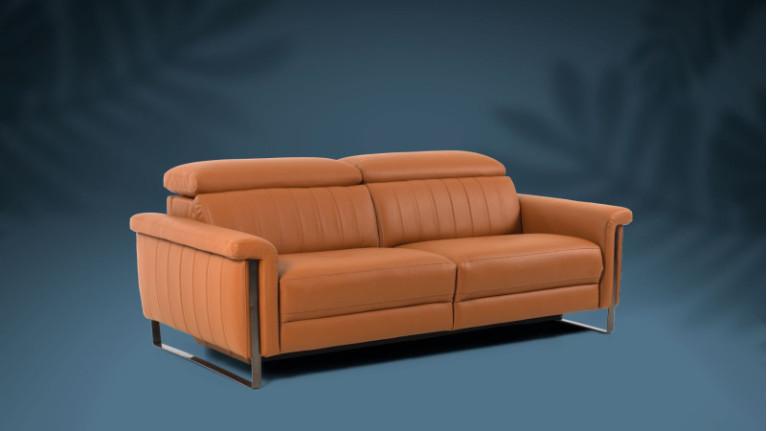 DETROIT leather sofa | Original padding and comfort formula