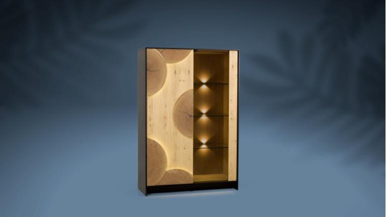 2-door showcase EQUINOXE | ODE À LA NATURE ET À LA LUMIÈRE