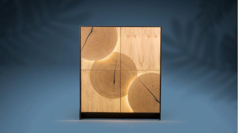 4-door tall unit EQUINOXE | ODE À LA NATURE ET À LA LUMIÈRE