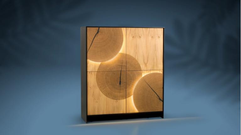 4-door tall unit EQUINOXE | ODE À LA NATURE ET À LA LUMIÈRE