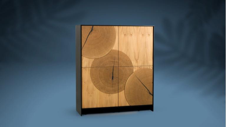 4-door tall unit EQUINOXE | ODE À LA NATURE ET À LA LUMIÈRE