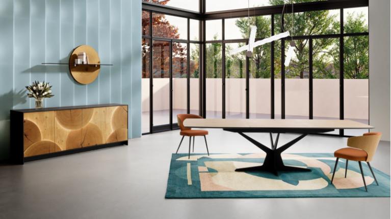 EQUINOXE | ODE À LA NATURE ET À LA LUMIÈRE 4-door sideboard