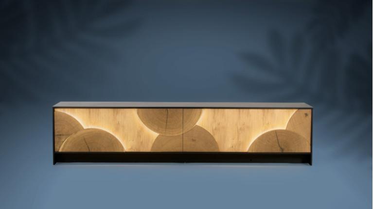 EQUINOXE TV stand | Put nature on your program