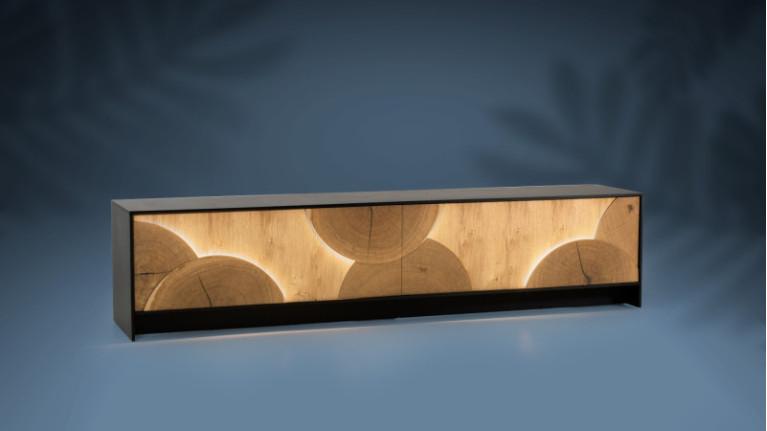 EQUINOXE TV stand | Put nature on your program