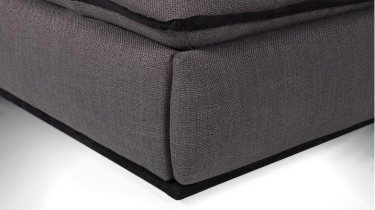 OREO | 100% modular corner sofa. Fold-down backrests