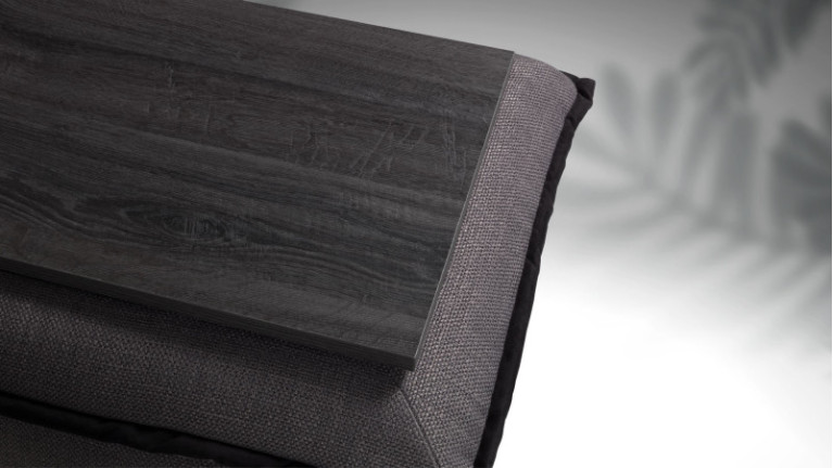 The OREO| 100% modular corner sofa. Folding backrests