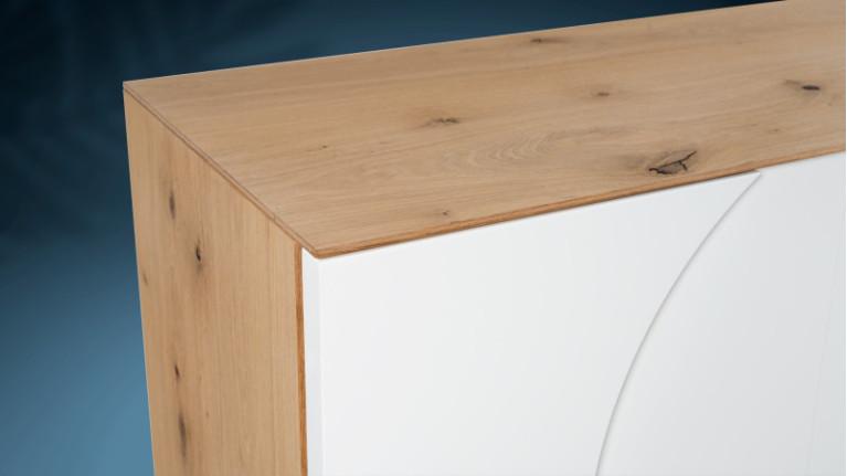 AUSTRAL I 4-door sideboard with customizable front and backlighting