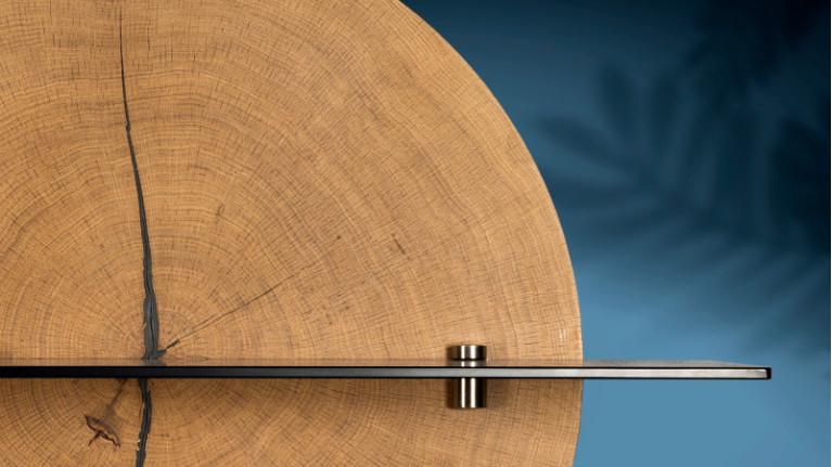 EQUINOXE wall shelf | Dress up your walls with wood