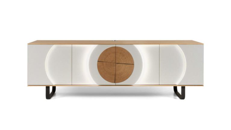 AUSTRAL I TV unit with customizable front and backlighting