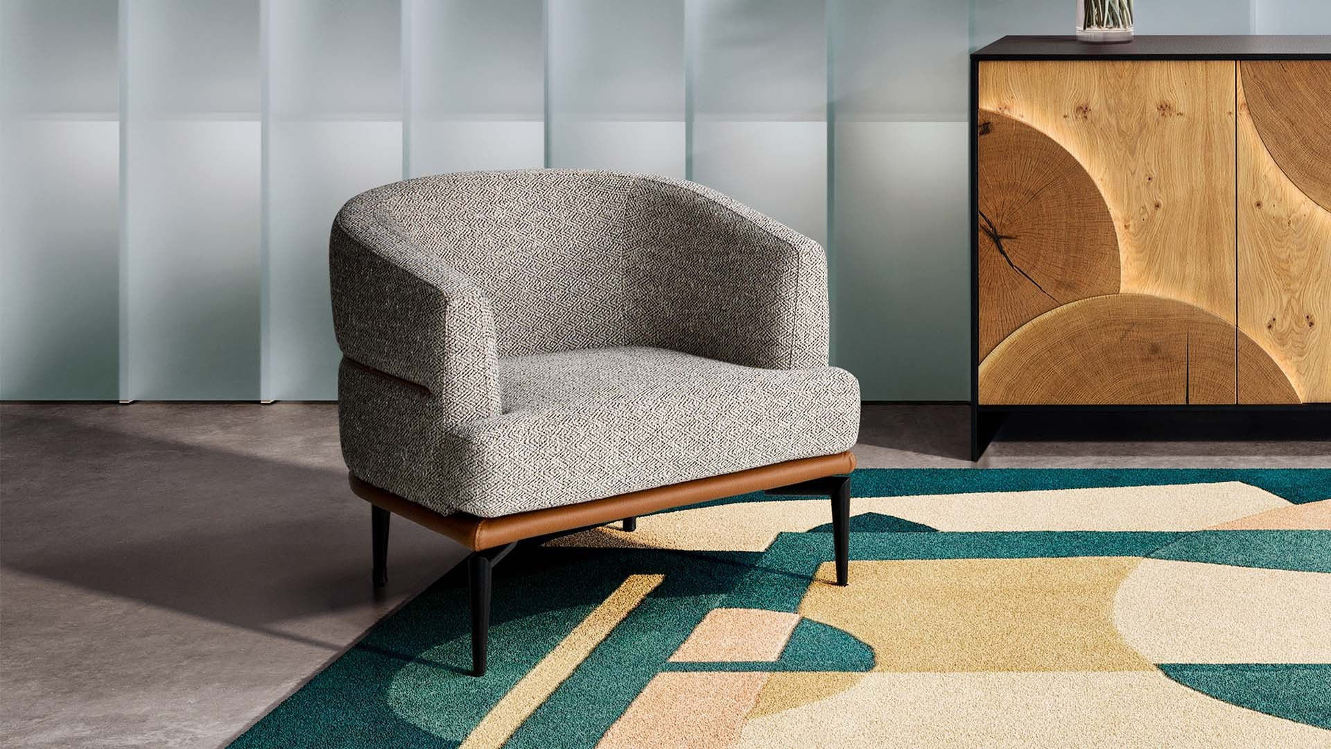 Fauteuil cabriolet BONNIE I Petit par la taille, grand par le style