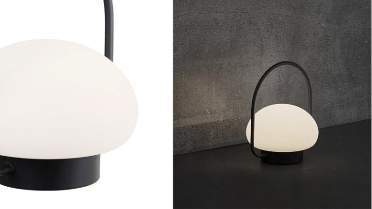 SPONGE I outdoor/indoor lamp. Battery-powered. Adjustable intensity