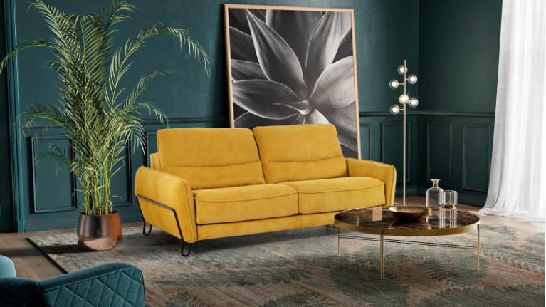 Sofa bed ALASKA I With customizable mattress and box spring