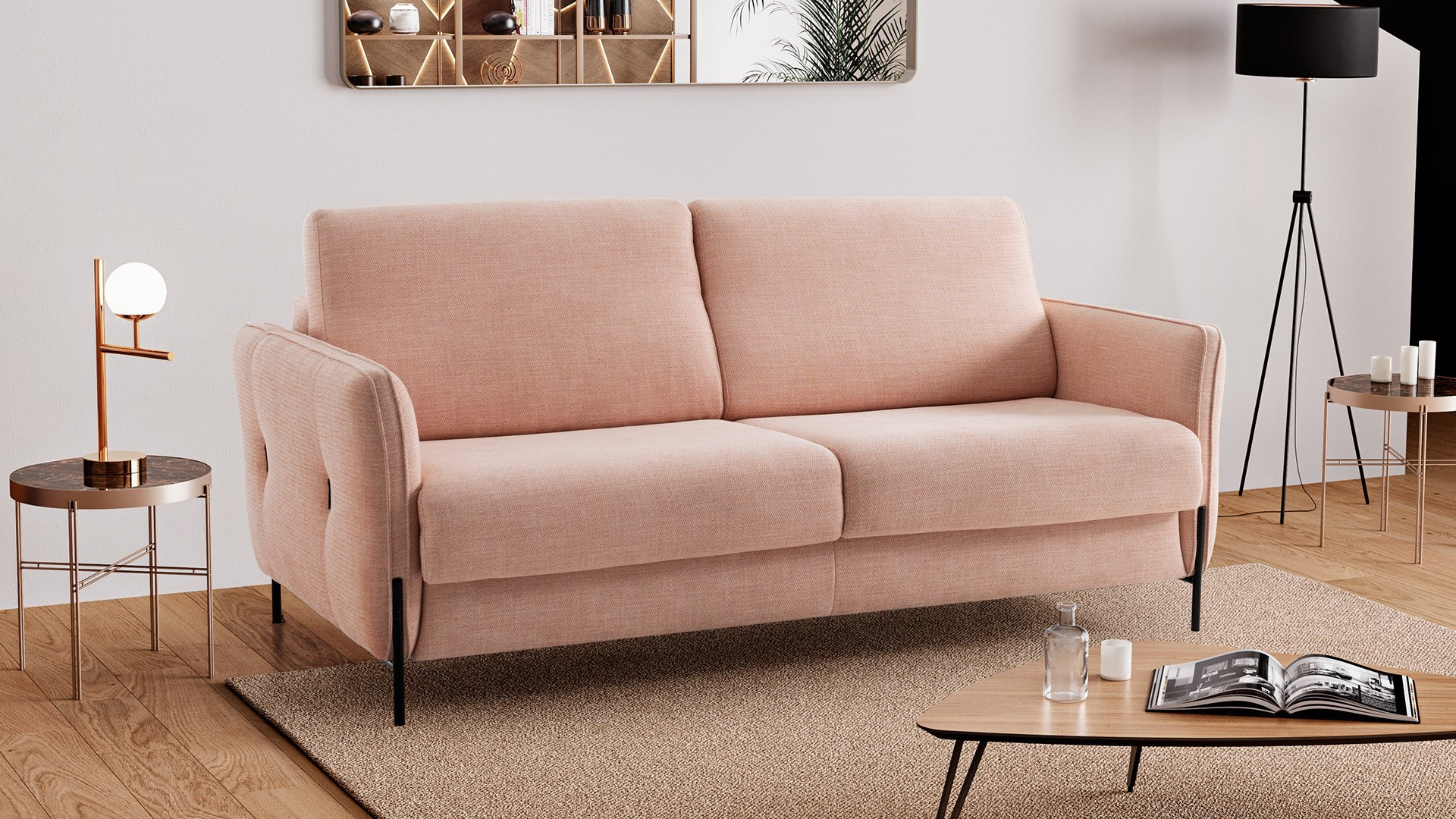 Comfortable VEGAS sofa bed! Choice of 3 mattresses