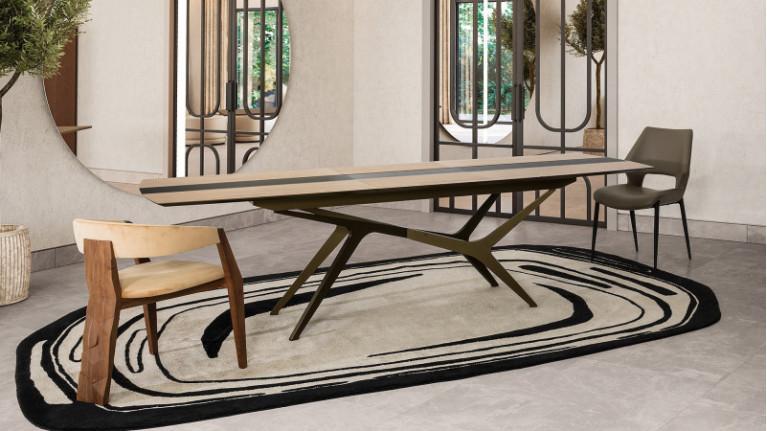 MIELLAT I extendable dining table 100% customizable