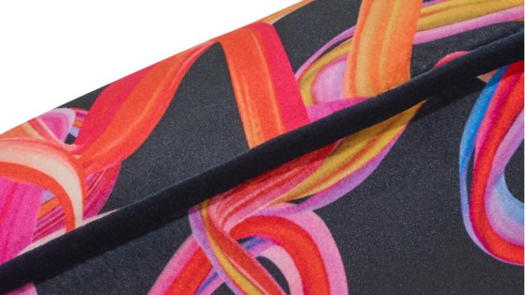 RUBANS velvet cushion I Design by Amélie Choquet. 3 colors