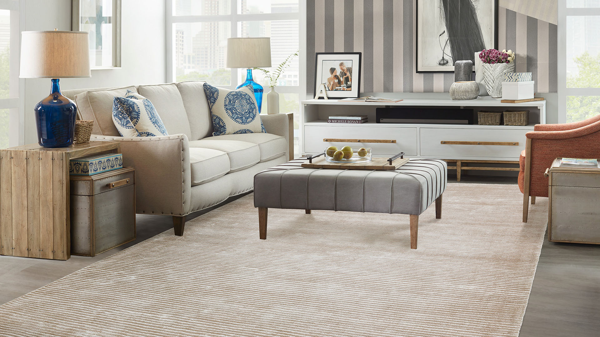 Carpet SIENA I Hand-knotted 6 sizes and 5 plain colors