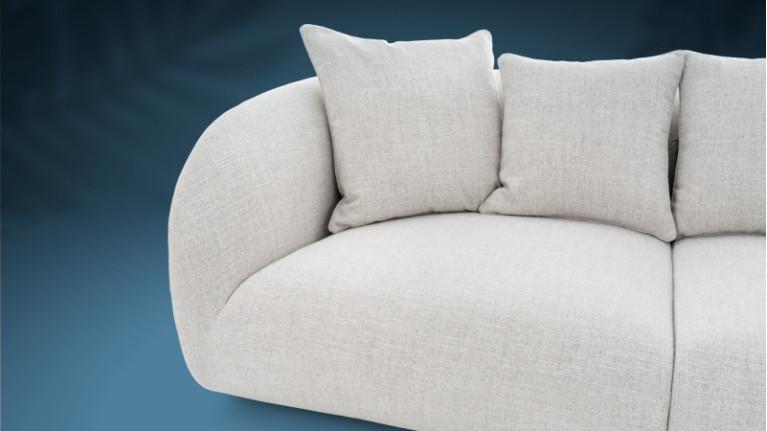 RIVA modular rounded corner sofa | Wrap-around curves