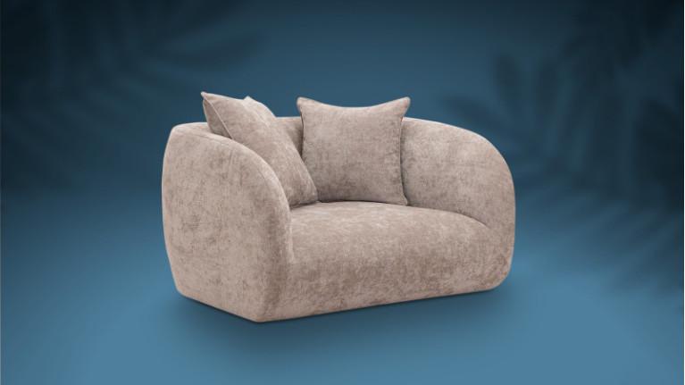 RIVA modular rounded corner sofa | Wrap-around curves