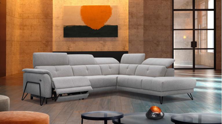 BOSCO electric corner sofa | Full support