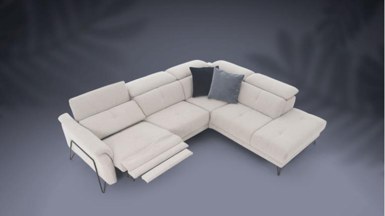 BOSCO electric corner sofa | Full support