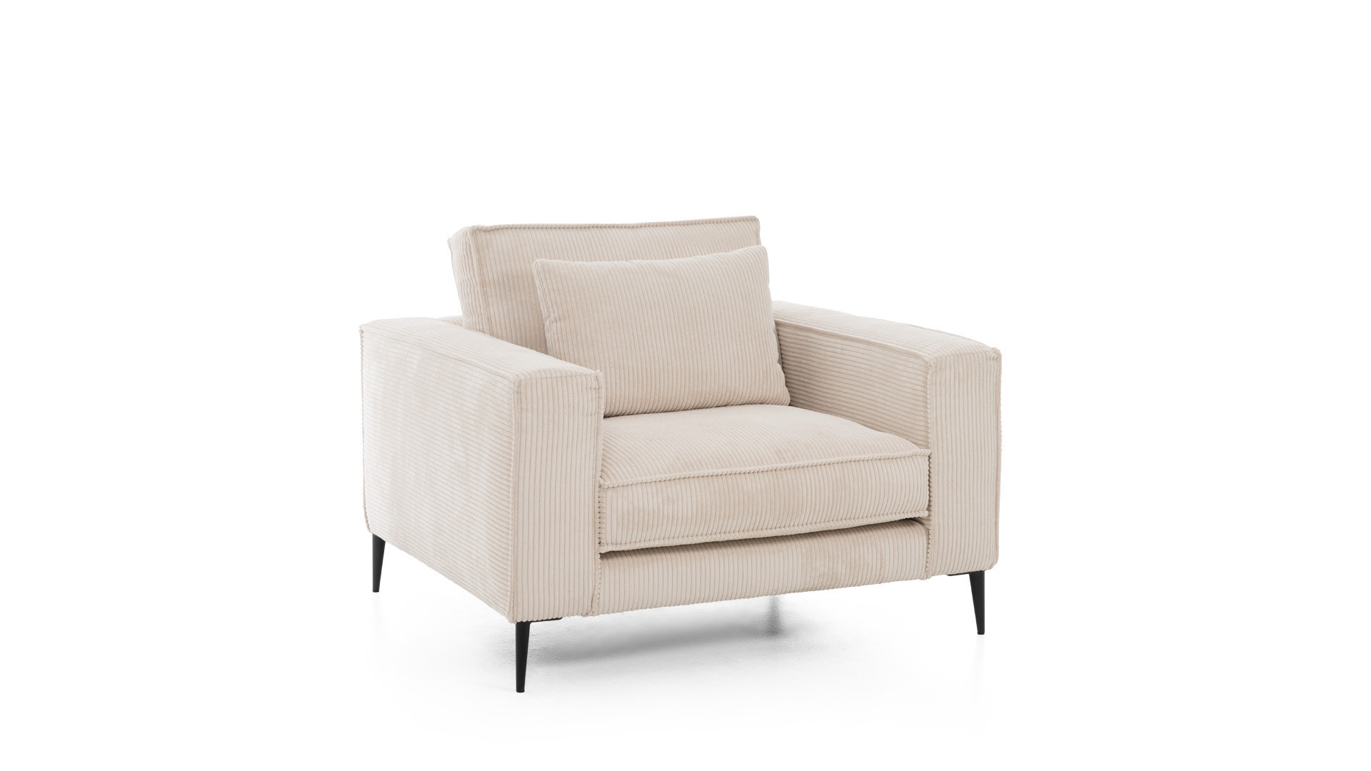 CHIANTI comfortable beige armchair