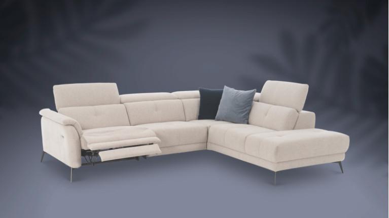 BOSCA electric corner recliner sofa | Full support