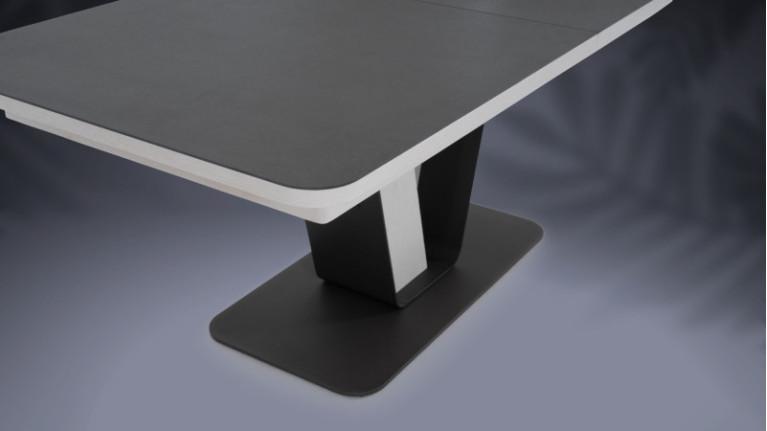 COTTAGE extendable dining table | Traditional whitened and natural furniture