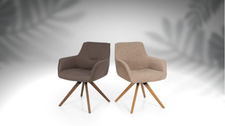 Fabric armchair - customizable color 9015