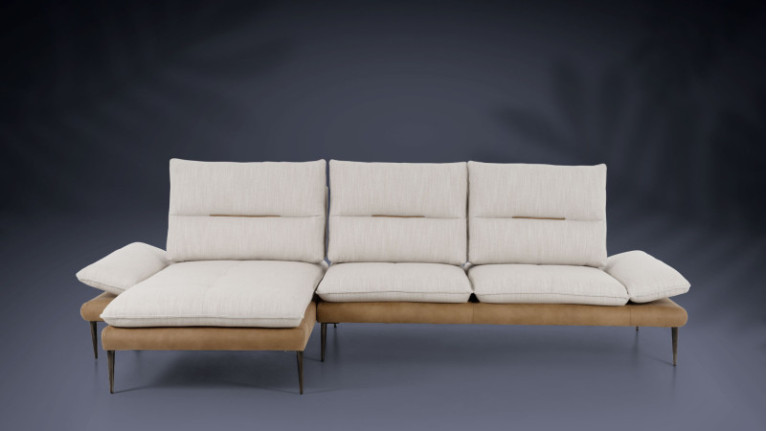 VALENTINO corner sofa | The refinement of Italian design