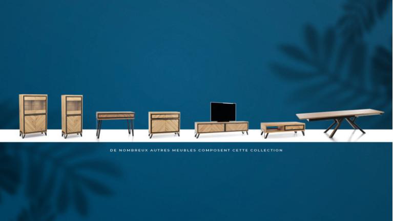 RELIEF solid wood extendable dining table | Oak in the spotlight