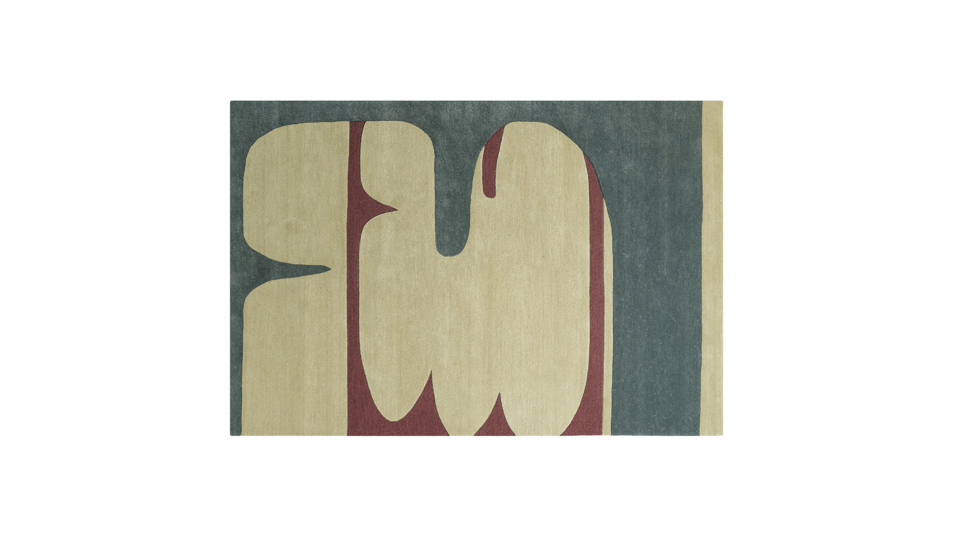 Tapis rectangulaire PYGMEE | Laine de Nouvelle Zélande