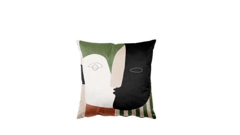 VISAGE cushion | Ultra-soft velvet