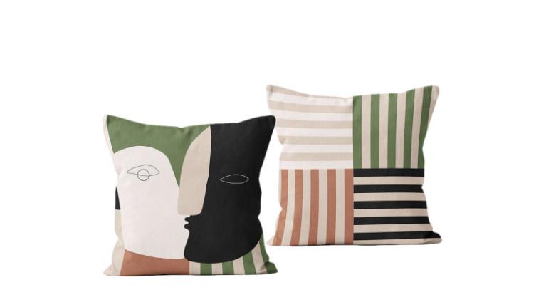 VISAGE cushion | Ultra-soft velvet