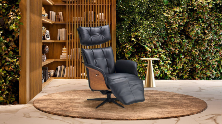 DETROIT leather electric recliner