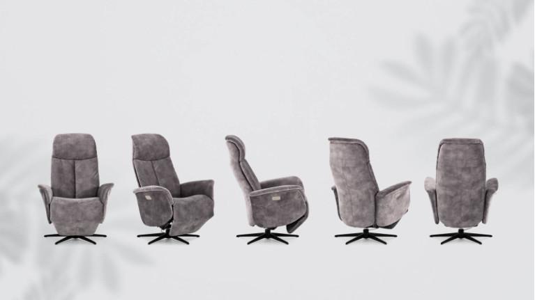 TOBIAS electric recliner - Choice of 3 sizes