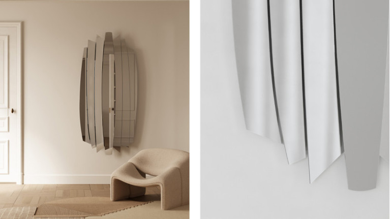 TUTTI XL mirror I Fragmented, graphic reflections