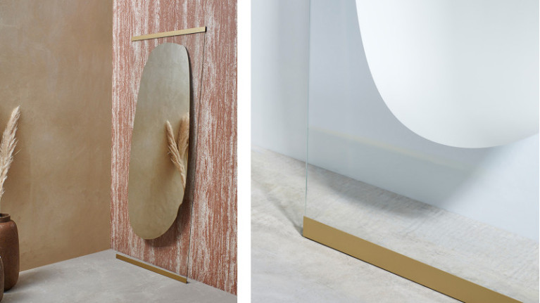 OBU I Mirror Inspired by Japanese gardens. For leaning or hanging
