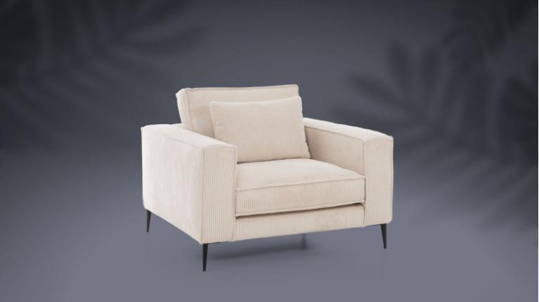 CHIANTI fabric corner sofa | Grand chic and enveloping comfort