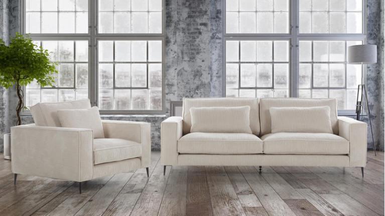 CHIANTI fabric corner sofa | Grand chic and enveloping comfort