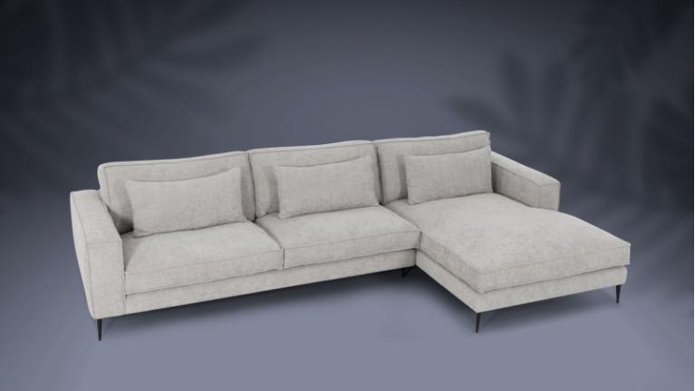 CHIANTI fabric corner sofa | Grand chic and enveloping comfort