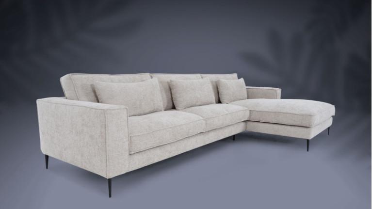 CHIANTI fabric corner sofa | Grand chic and enveloping comfort