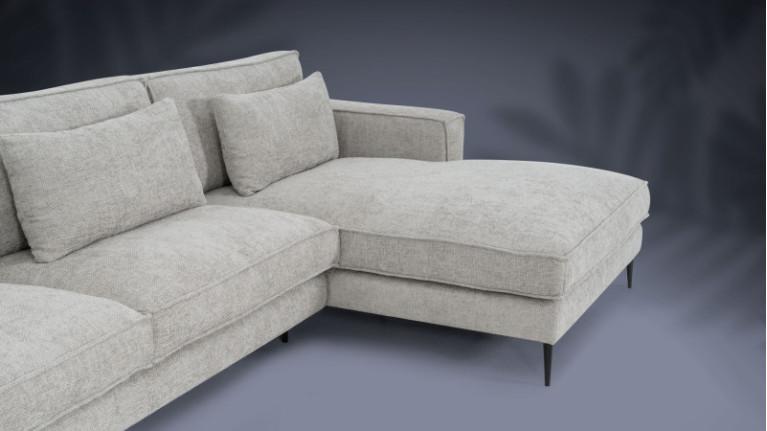 CHIANTI fabric corner sofa | Grand chic and enveloping comfort