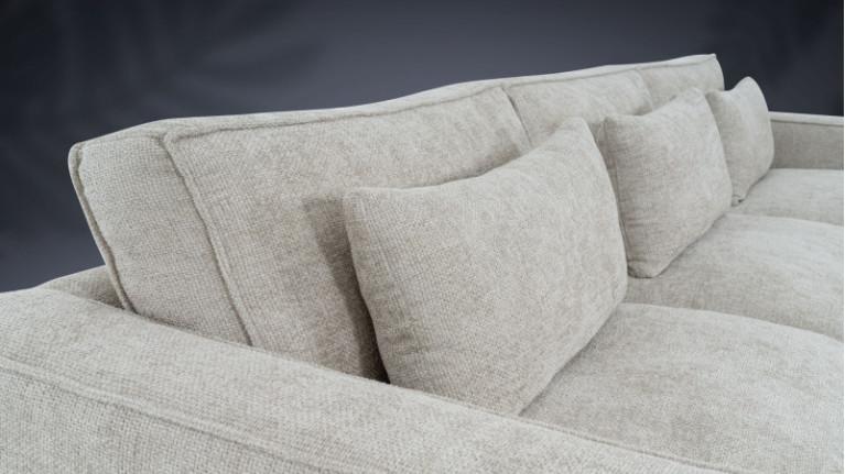 CHIANTI fabric corner sofa | Grand chic and enveloping comfort