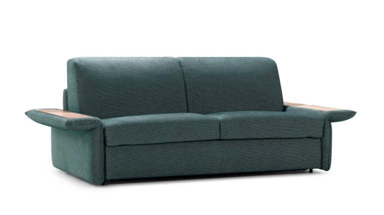 NAPPY sofa | Table inserted in armrest