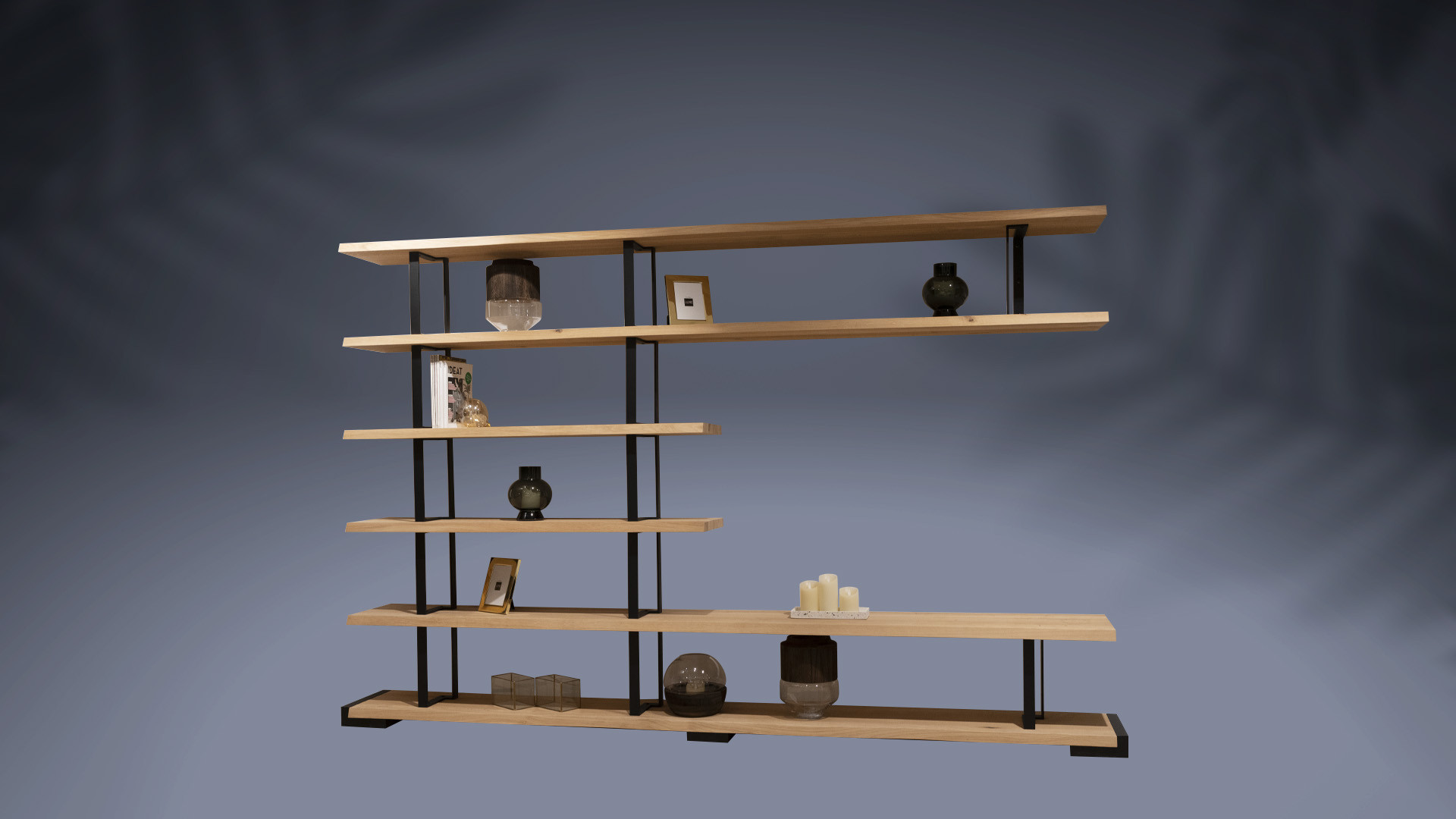NATURA TV stands - Create your own TV stand or bookcase with NATURA: choice of dimensions, materials, configuration
