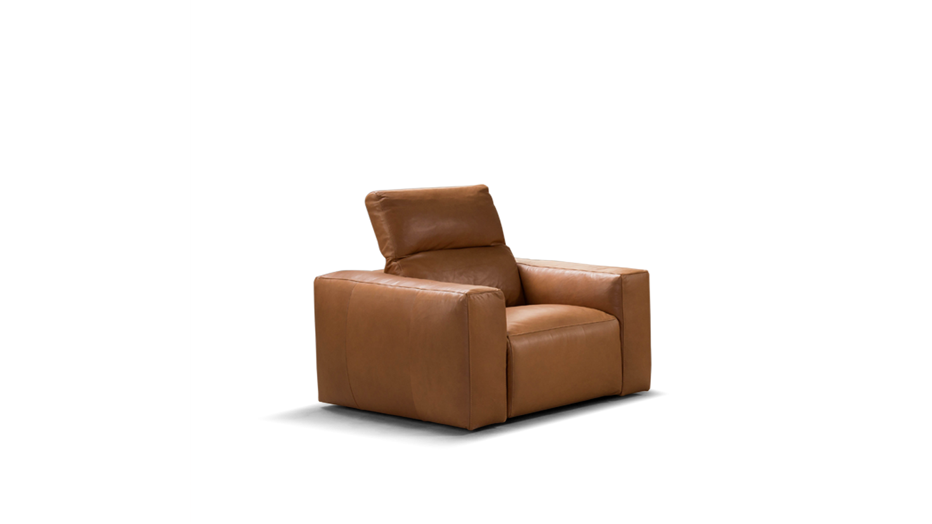 BEVERLY armchair - Comfort par excellence. Italian armchair in leather or fabric