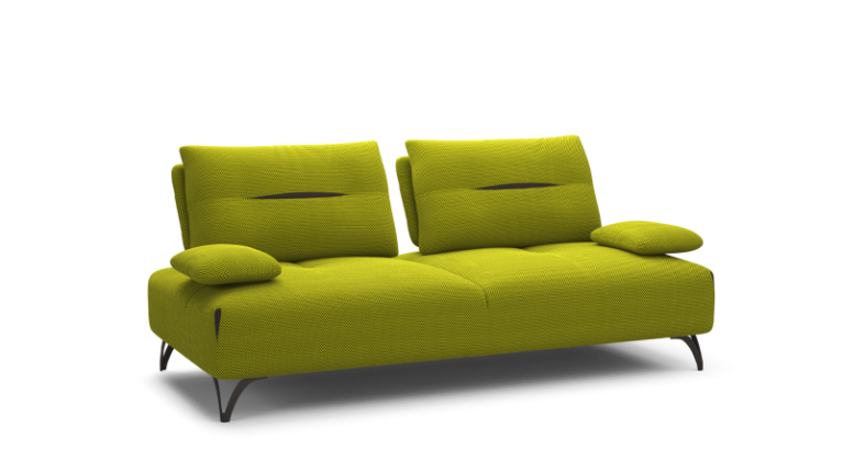 GALAXY sofa in green 3D fabric