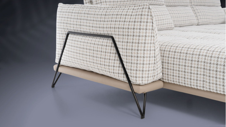 Leather sofa DOLCE VITA | Chic and modern, exceptional comfort