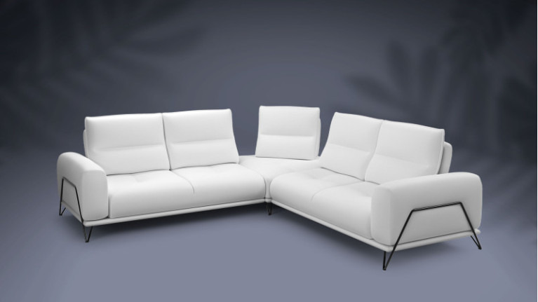 Leather sofa DOLCE VITA | Chic and modern, exceptional comfort