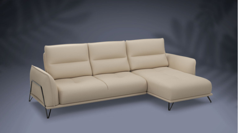 Corner sofa DOLCE VITA | Exceptional Italian leather